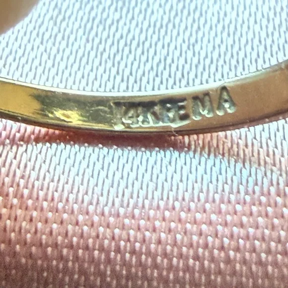 /traded/14K Gold Bypass Ring with Blue Sapphires and Diamonds - Picture 7 of 10